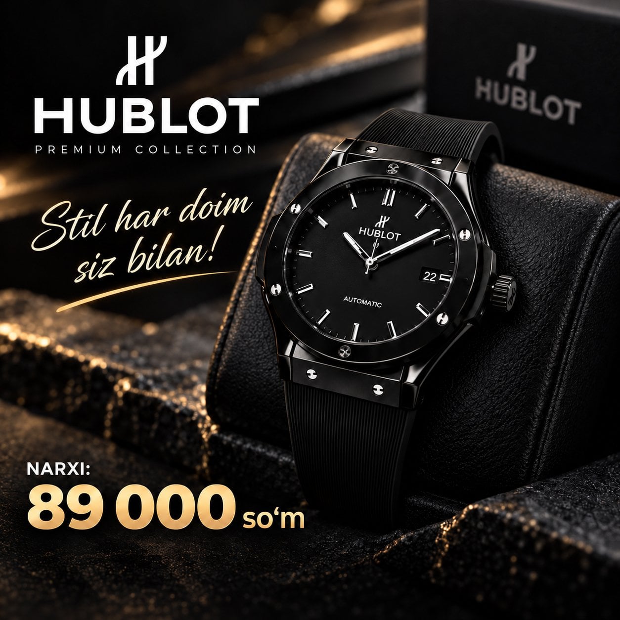 Hublot erkaklar soati